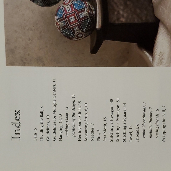 The Temari Book Making Japenese Tread Balls techniques patterns•1999• How to DIY - Picture 14 of 16